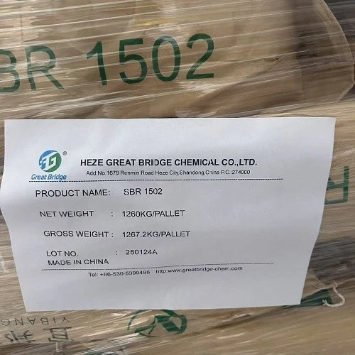 Styrene Butadiene Rubber 1502 factory